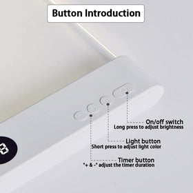DENEZE Reading Light on bedside table, perfect for night-time reading