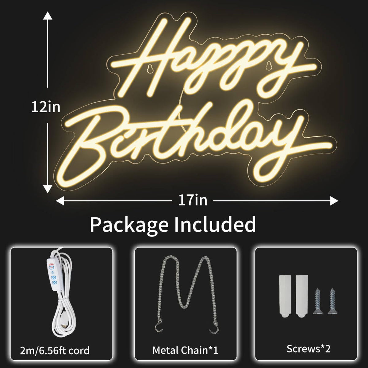 Dengduoduo sign measures 16.5 by 12.2 inches for compact display.