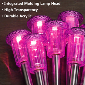 DenicMic acrylic lampshade with diamond texture creates decorative ground pattern