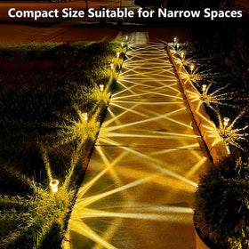 DenicMic 3000K warm white illumination suits cozy backyard moments.
