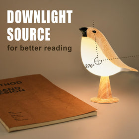 Deogos cordless desk lamp with 2600mAh battery for portable use.