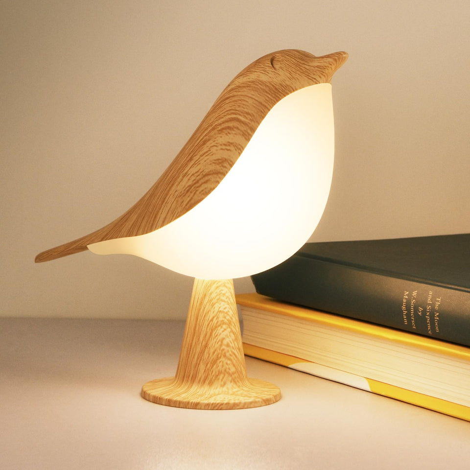 Deogos small desk lamp bird light provides versatile task lighting on your desk.