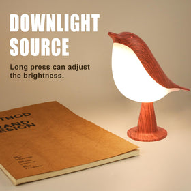 Deogos small desk lamp detachable bird allows flexible hanging or placement