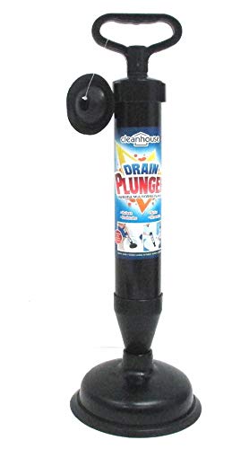 Dependable Industries Essentials high pressure pump plunger for toilets with strong suction.