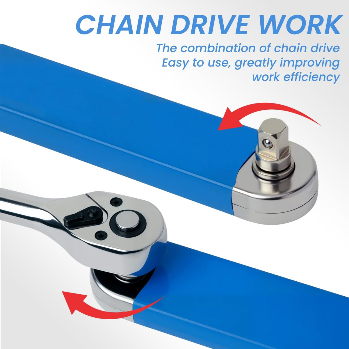 High-carbon steel body withstands impact wrench use in tough tasks.