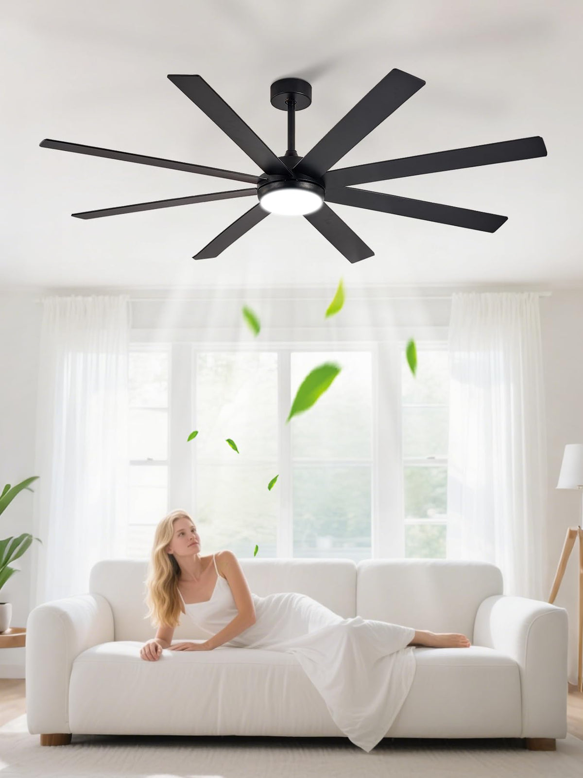Depuley silent airflow for quiet operation in any room.