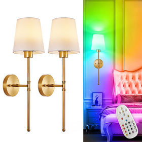 Depuley battery-powered sconces include a 60-month warranty for peace of mind.
