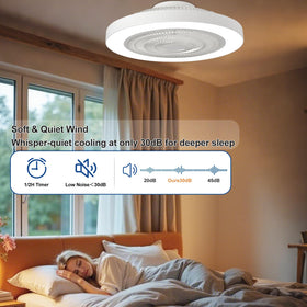Depuley whisper-quiet operation keeps sleep spaces undisturbed.