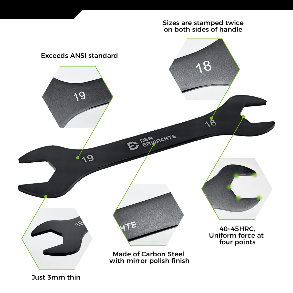 Der Erwachte black electrophoretic coating boosts durability and corrosion resistance