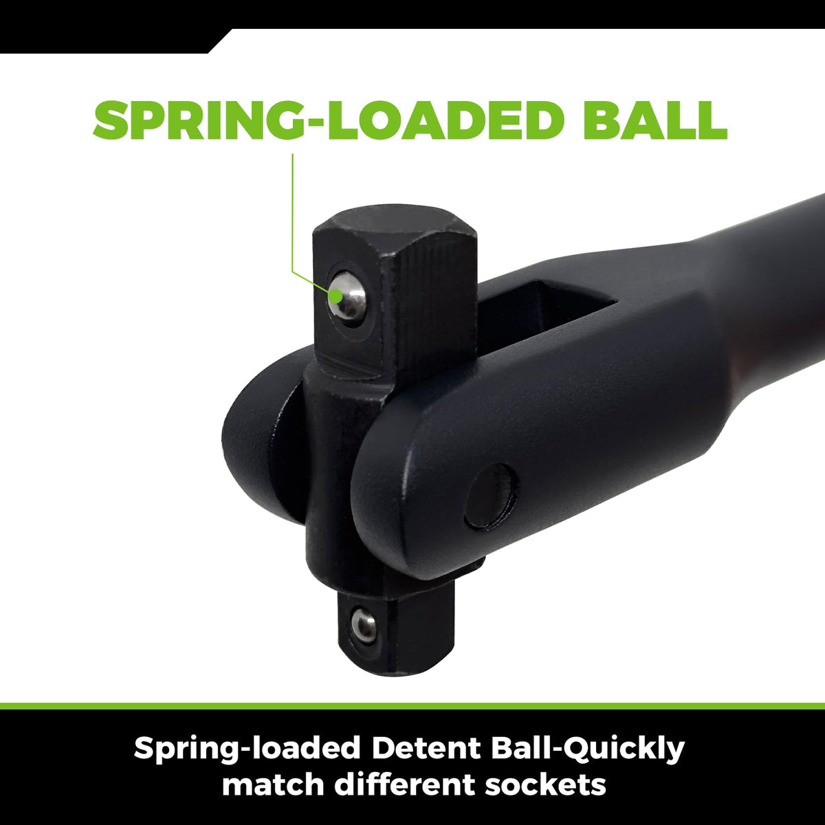 Der Erwachte black powder coating resists corrosion for long-lasting performance