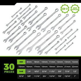 Der Erwachte CR-V steel wrenches close-up showing durability and corrosion resistance