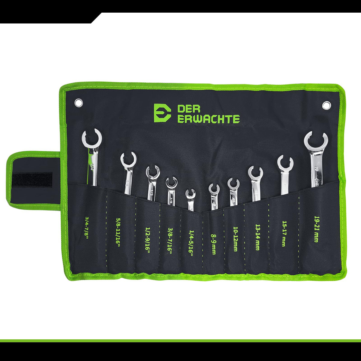 Der Erwachte durable organization keeps tools accessible for brake, fuel, and hydraulic work.