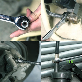 Der Erwachte flare-nut design helps prevent rounding of brake and fuel line fittings.