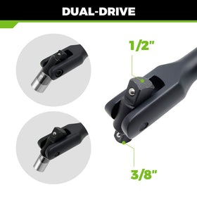 Der Erwachte spring-loaded detent ball keeps sockets secure during heavy-duty use