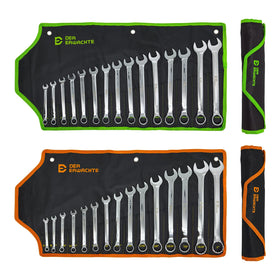 Der Erwachte wrench set snapped shut, ready to carry to the job site