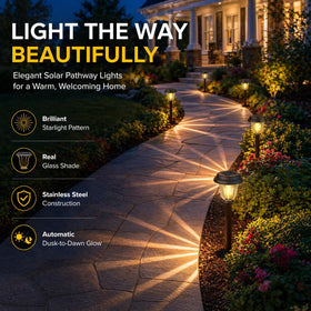 DERAYSION easy-install no-wiring pathway light for quick setup