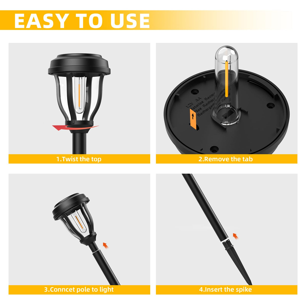 DERAYSION energy-saving solar-powered lights cut electricity use