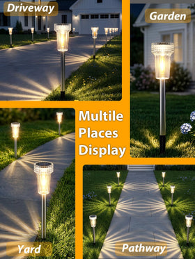 DERAYSION ideal for highlighting gardens, driveways, and patios with subtle glow.
