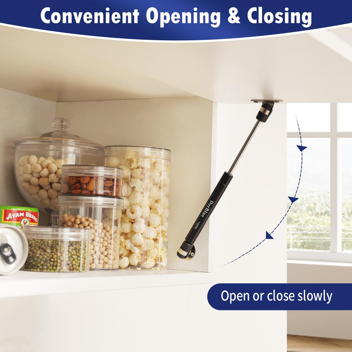 DerBlue installation manual guides push-up door setup with clear instructions.
