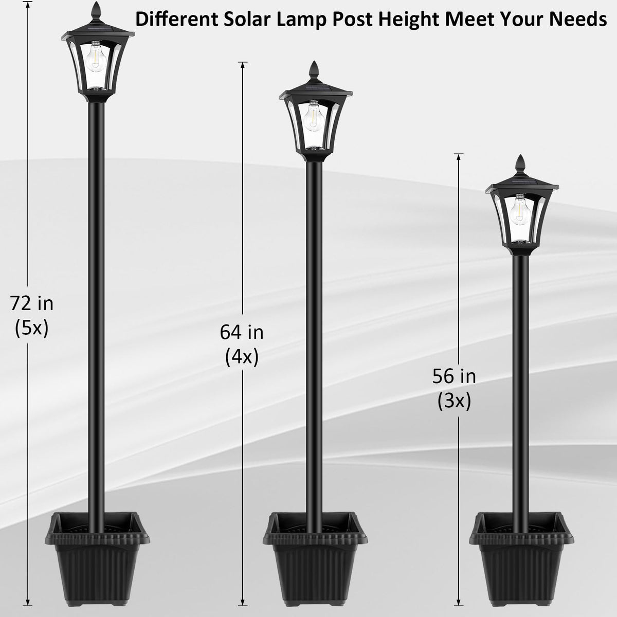 Derynome garden and driveway lighting improves nighttime safety.