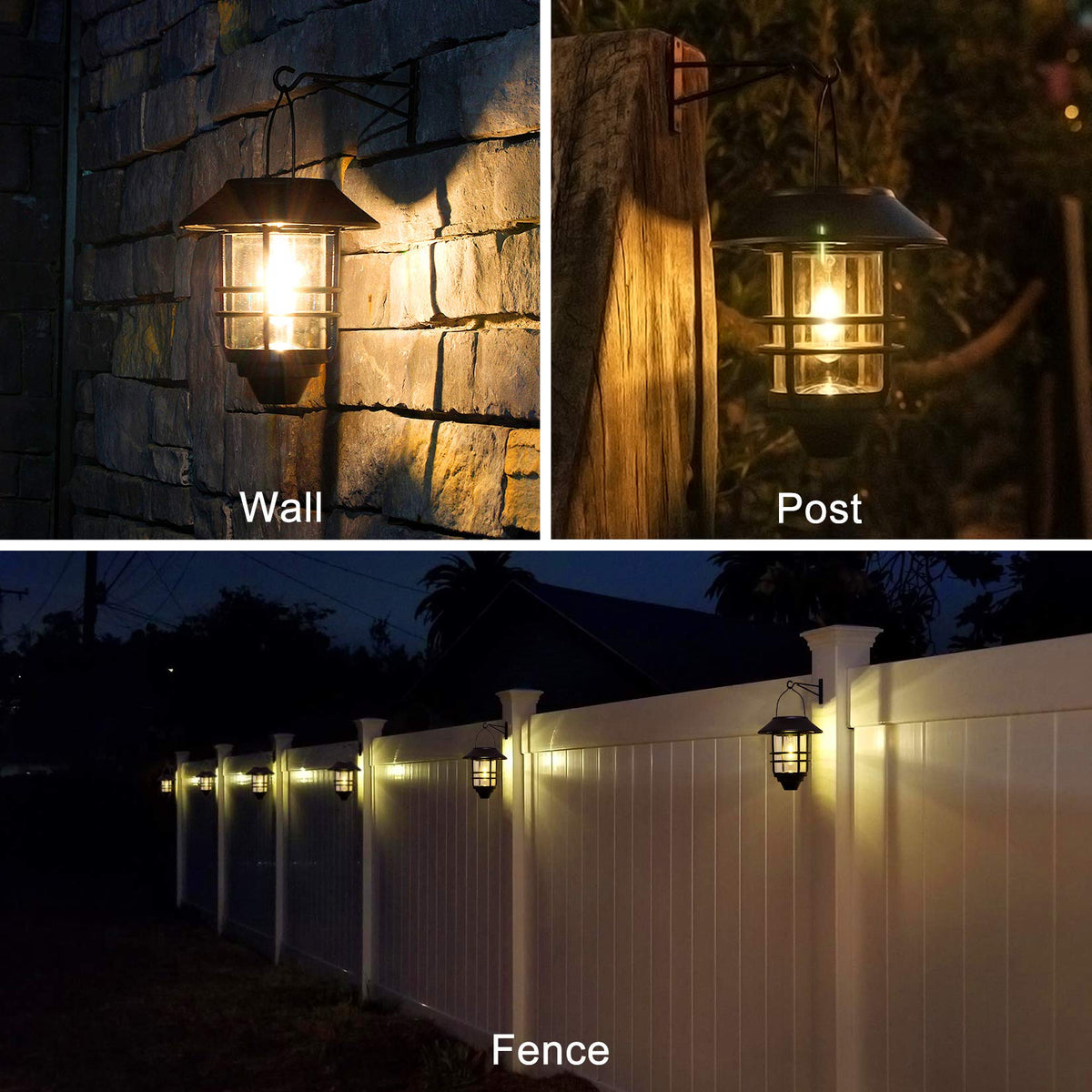 Derynome IP65 waterproof lantern withstands rain, dust, and sun.