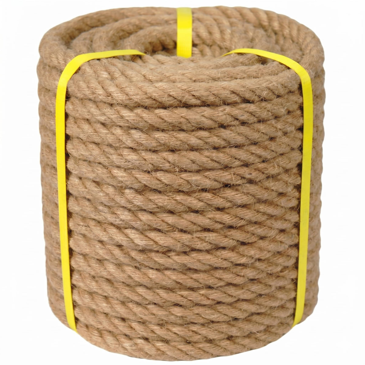 DerziNet hemp rope 3/4 inch diameter natural color for crafts and decor projects.