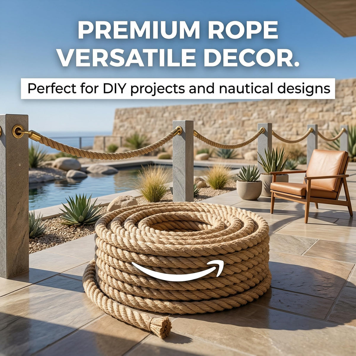 DerziNet hemp rope decorative knots used in arts and crafts.