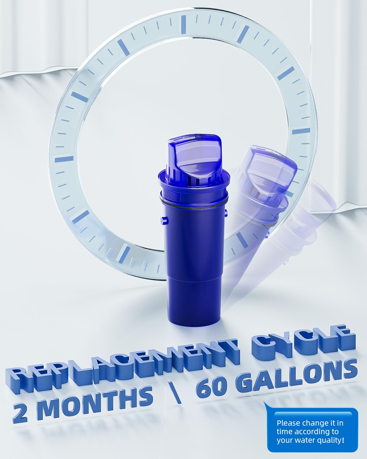 DESENRUIS CRF950Z eco-friendly choice reduces plastic bottle waste.