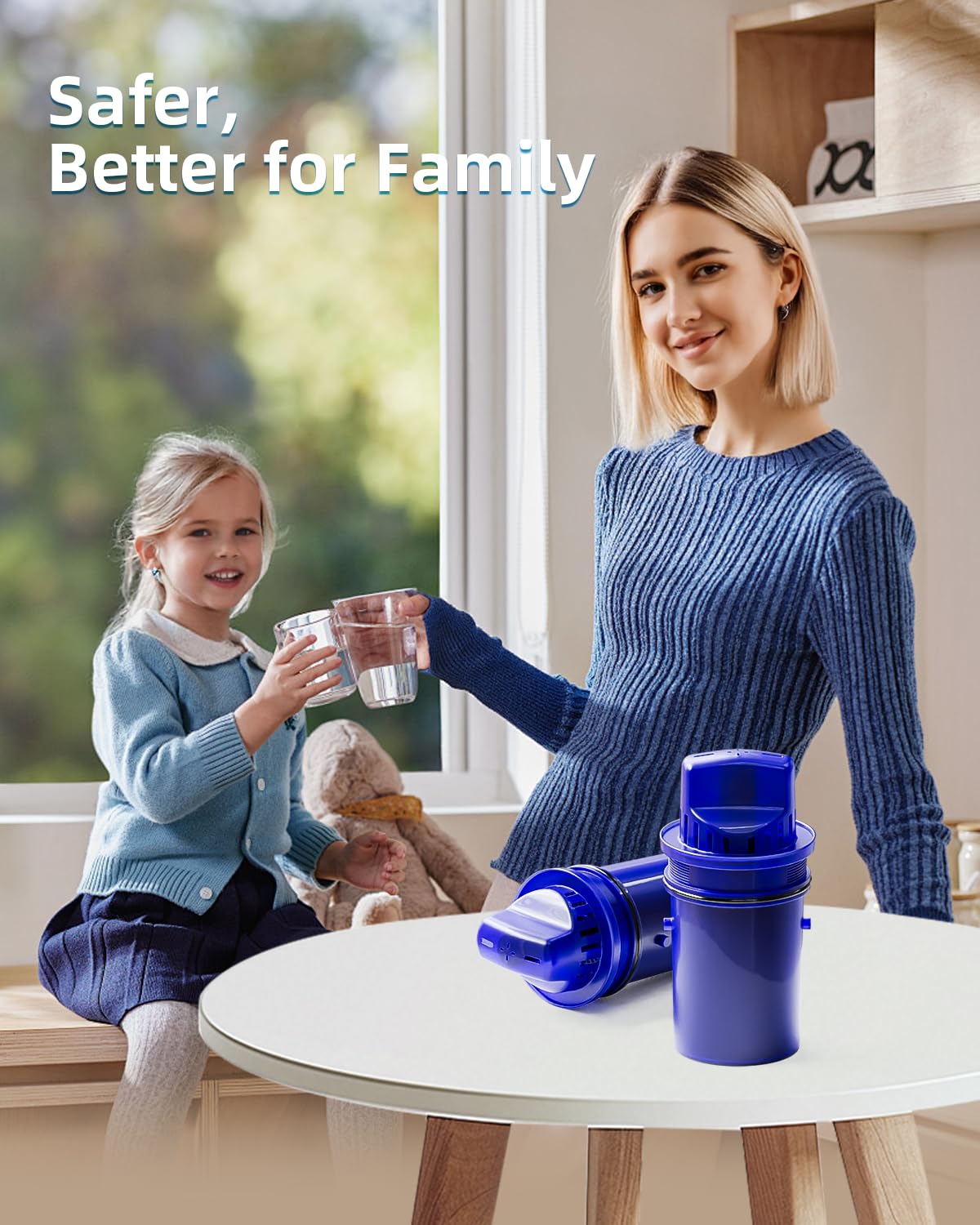 DESENRUIS eco friendly design supports a 2 month replacement cycle