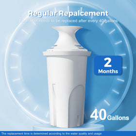 Premium food-grade materials used in DESENRUIS filter construction