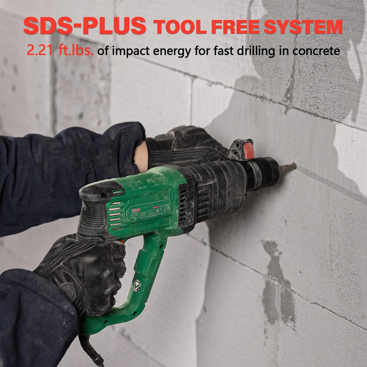 Deshuo included bits, chisels, and case for ready-to-work versatility
