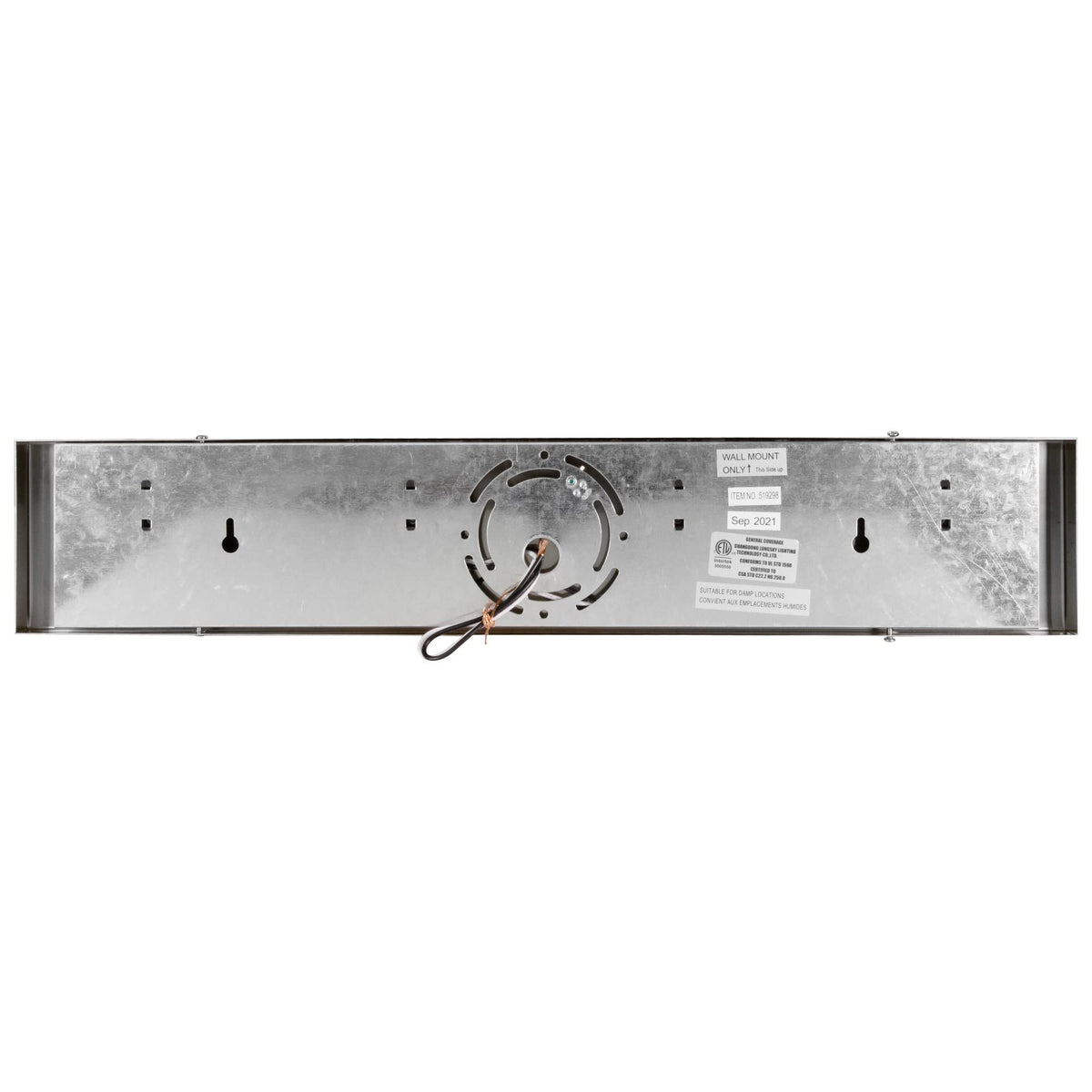 Design House 519298 24-inch width provides balanced lighting across vanities.