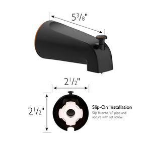 Design House oil rubbed bronze finish adds warmth and coordinates with fixtures