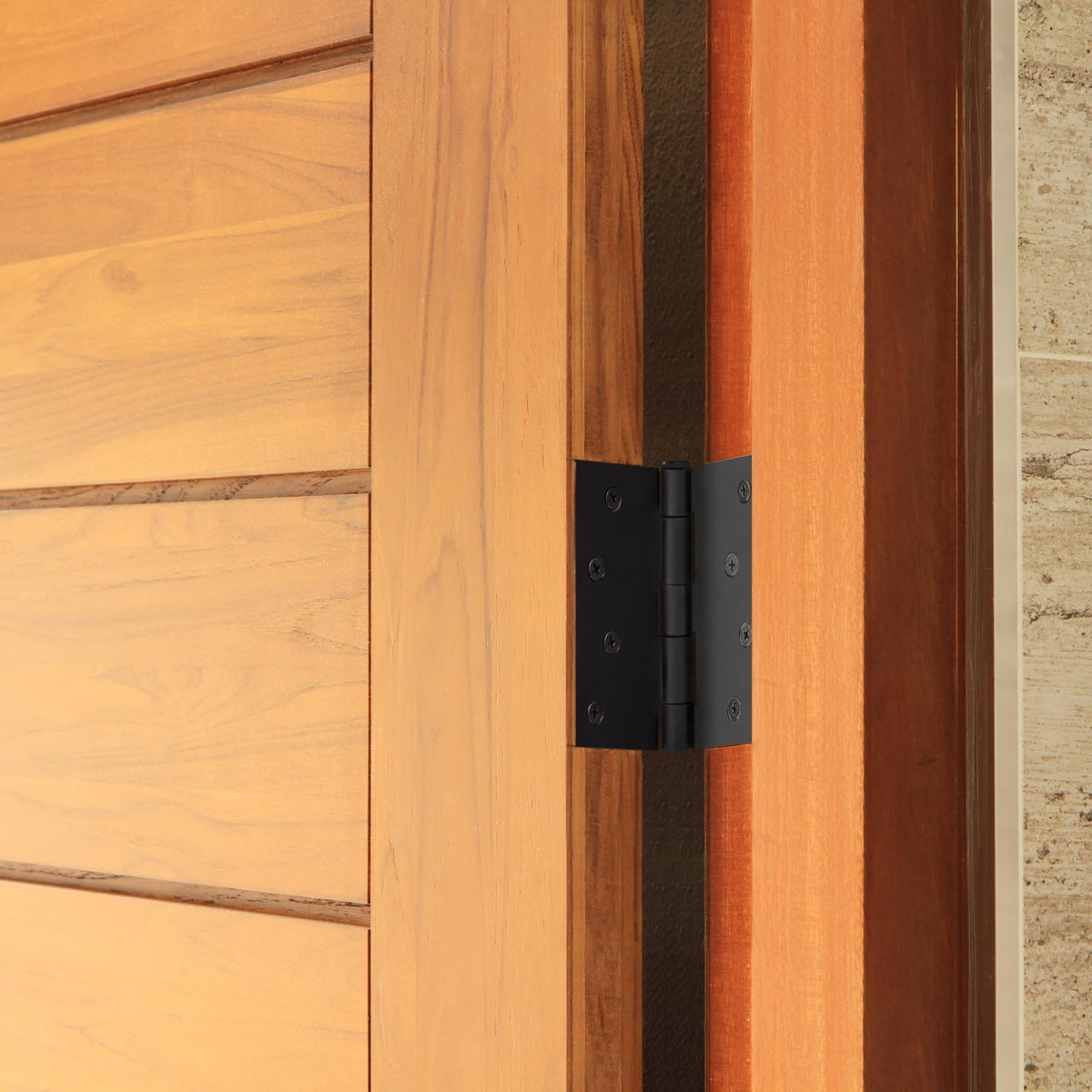 Design House kit includes screws for fast installation of hinges.