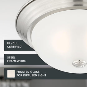 DESIGNERS FOUNTAIN durable steel construction ensures lasting interior lighting.