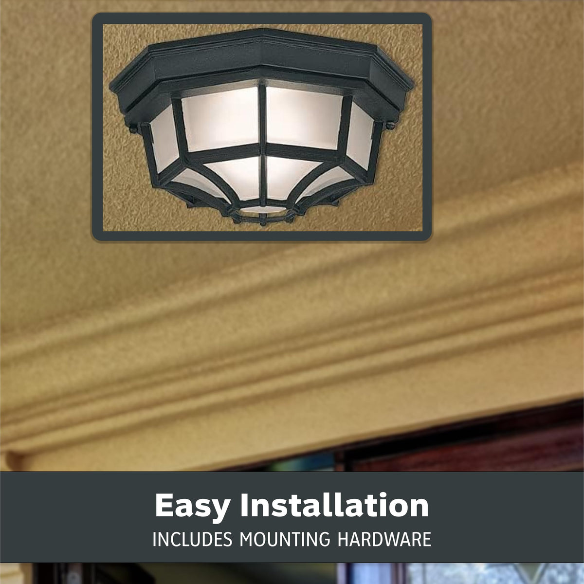 Designers Fountain mounting hardware enables quick installation