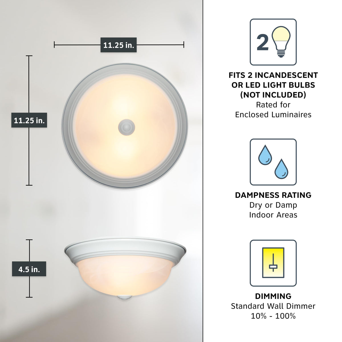 DESIGNERS FOUNTAIN easy installation hardware included for quick setup.