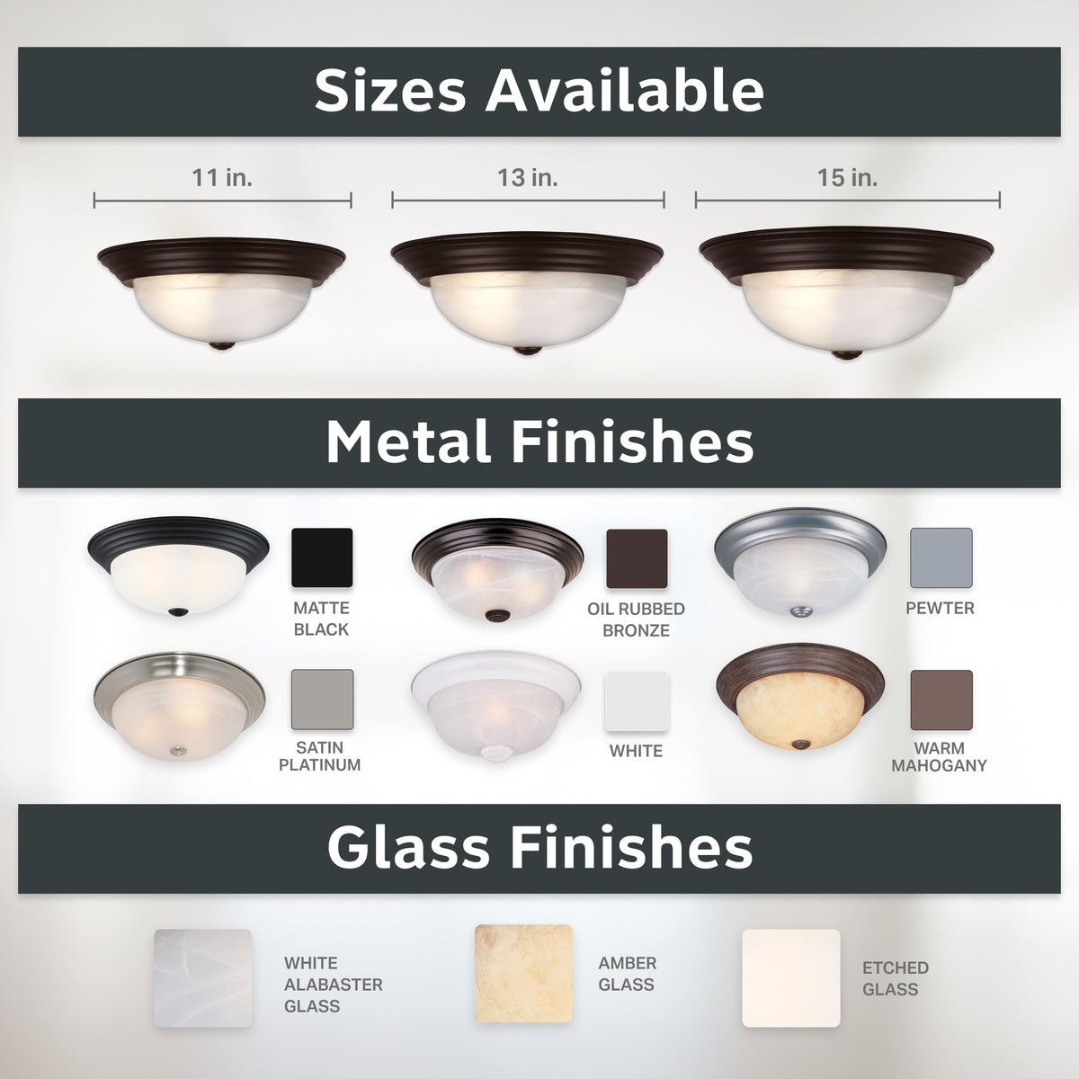 Designers Fountain Reedley easy-install hardware simplifies setup in minutes.