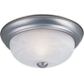 DESIGNERS FOUNTAIN Reedley two-lights flush mount ceiling light diffuse alabaster glow