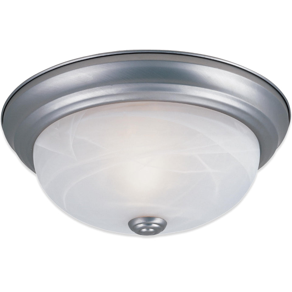 DESIGNERS FOUNTAIN Reedley two-lights flush mount ceiling light diffuse alabaster glow