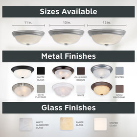 DESIGNERS FOUNTAIN Reedley UL listed safe bathroom ceiling light