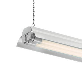 DESIGNERS FOUNTAIN aluminum construction ensures durable, long-lasting shop lighting.