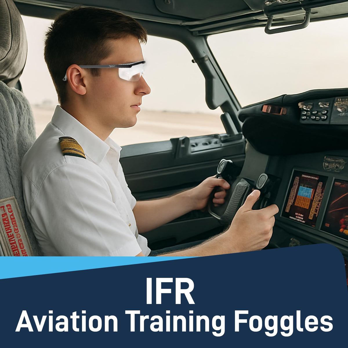 Destination Departure Foggles IFR training gear for aspiring pilots.