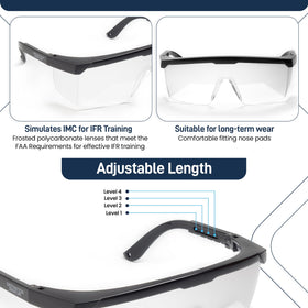 Destination Departure Foggles with neck strap support for quick transitions between conditions.