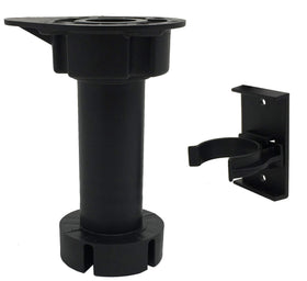 Desunia cabinet leveler leg fully extended shows maximum height for precise leveling.