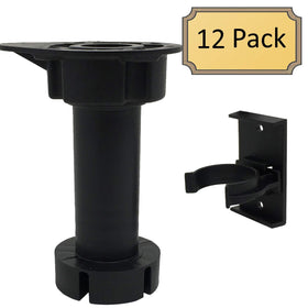 Desunia cabinet leveler leg micro-adjustment allows exact height by hand.