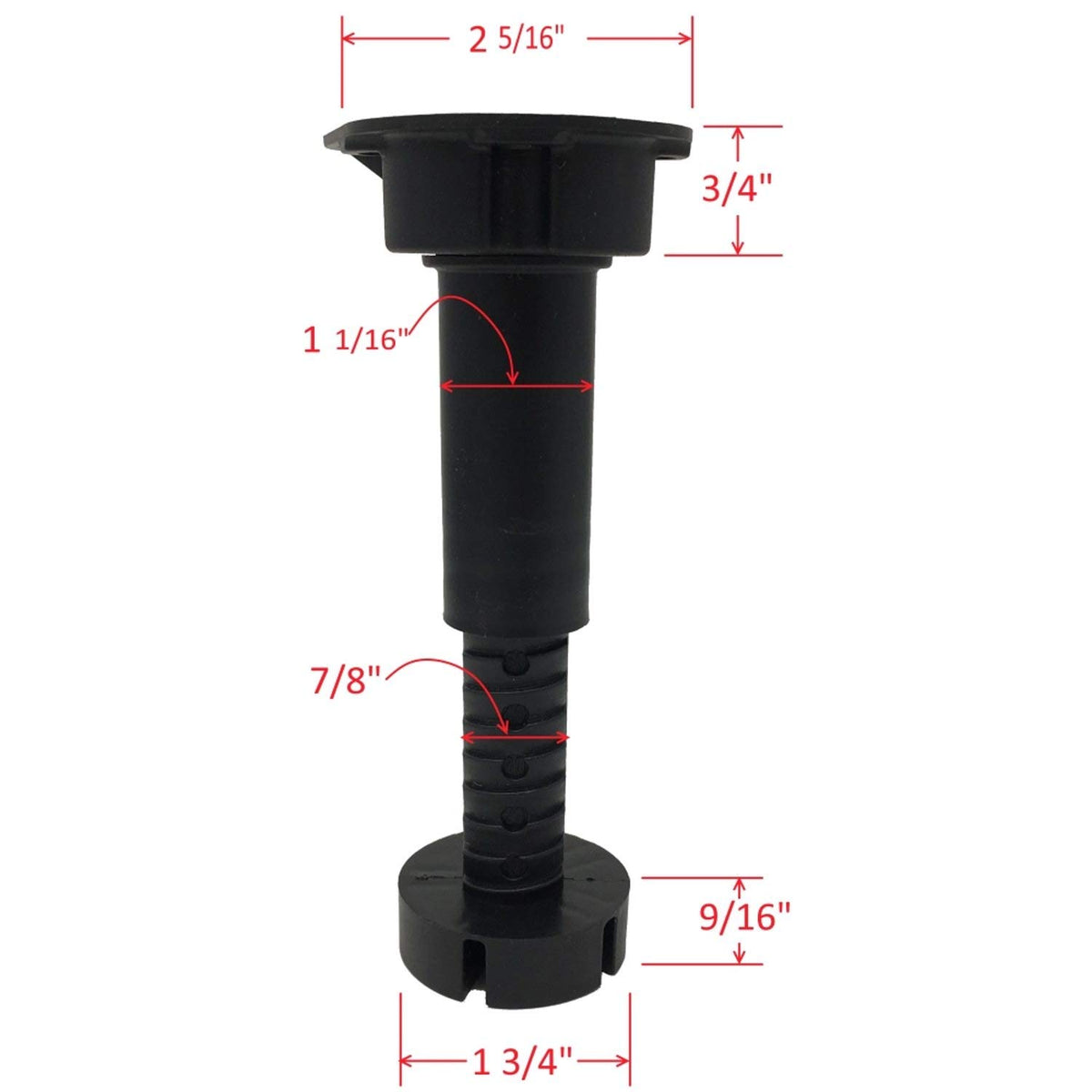 Desunia cabinet leveler leg 12-pack includes legs, toe kick clips, and fasteners.
