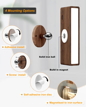 DetarZinLED peel-and-stick installation for renter-friendly setup.