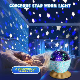 DEVRNEZ sensory night light toy enhances imaginative play