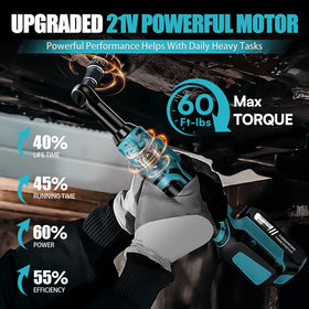 DEVTBLUN battery pack shows two 2000mAh cells for extended use.